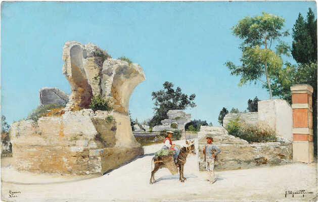 Шрейбер Василий Павлович. Симье в Ницце